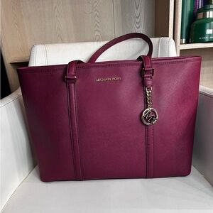Michael Kors Sady Medium Saffiano Leather Tote Bag